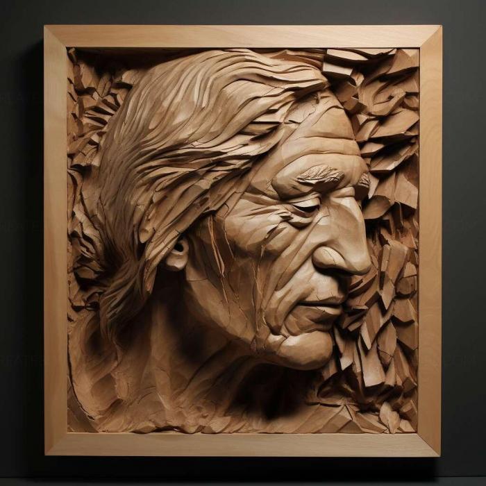 نموذج ثلاثي الأبعاد لآلة CNC 3D Art 